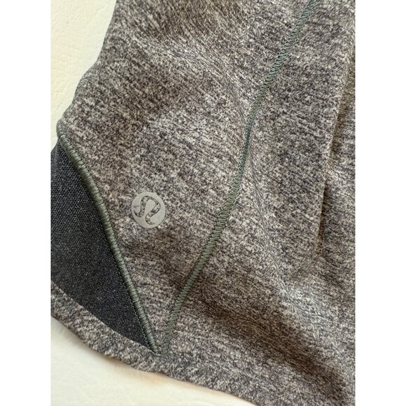 Lululemon Womens Athletic Shorts Size 8 Grey Heathered Quick Dry (Z217) - Picture 6 of 7
